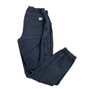 The North Face Canvas Jogger Hiking Pants Women's 6 Adjustable Waist Black